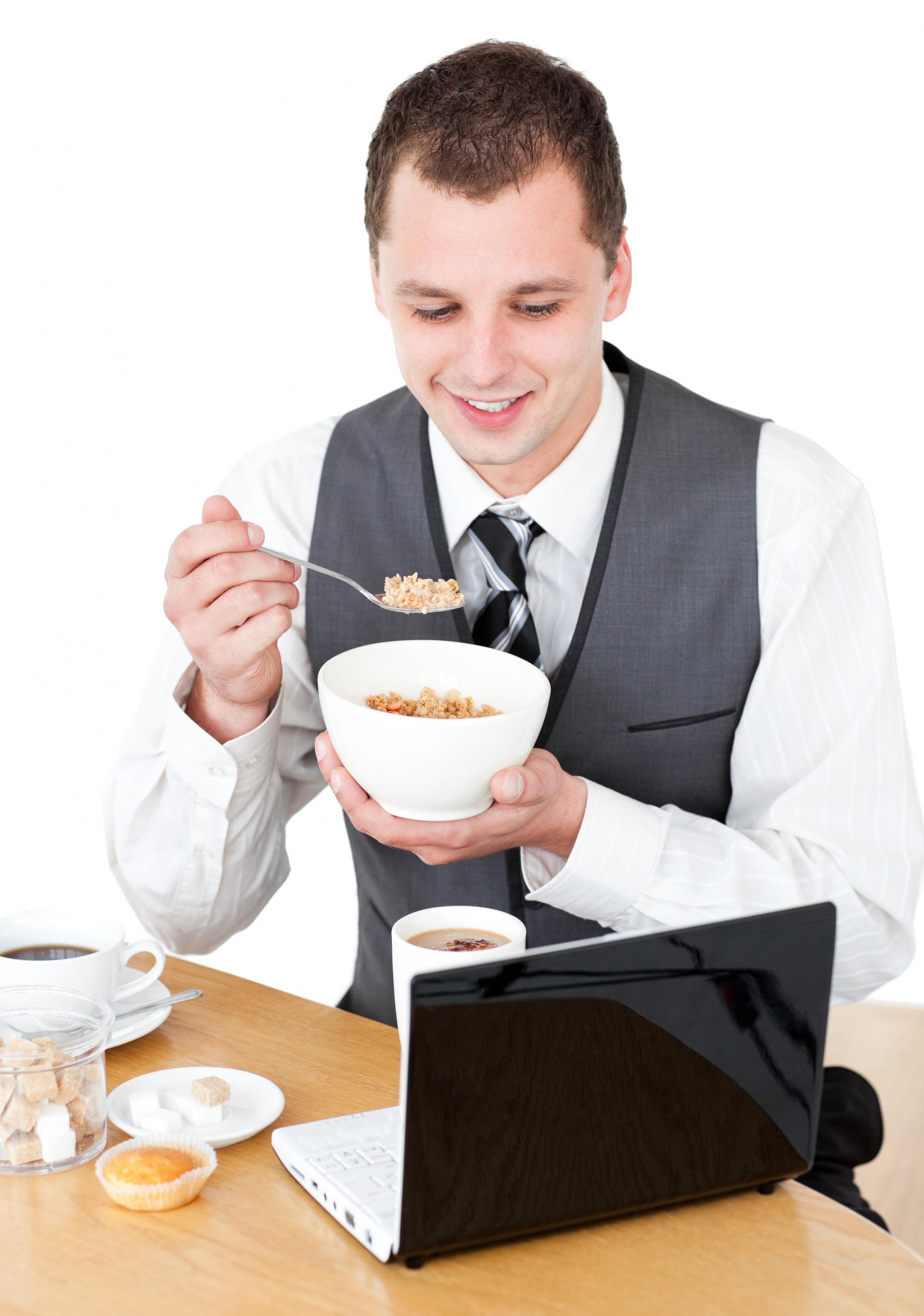 Students tasting a plated dish